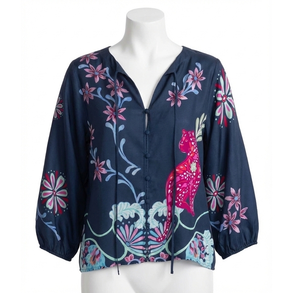 JOHNNY WAS Tops - NEW JOHNNY WAS harlyn button front blouse in leilana
